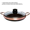 Ver imagem 2 de Frigideira de Pedra Sabão 20 Cm com Tampa de Vidro