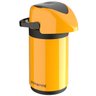 Garrafa Térmica Unitermi Verona 600ml Amarela Pressão - 1