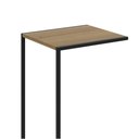 Ver imagem 5 de Mesa Lateral Industrial 64x35x40cm Steel Quadra