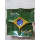 Ver imagem 4 de Petisqueira Grande com Divisórias Brasil Bandeira Copa do Mundo Prato para Petiscos