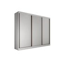 Ver imagem 1 de Guarda Roupa Casal 3 Portas de Correr e 6 Gavetas Diamond-londres Branco - Novo Horizonte