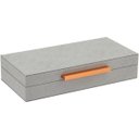 Ver imagem 3 de HOME&CO CAIXA ORGANIZADORA SINTÉTICO CINZA 3PÇ