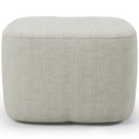 Ver imagem 4 de Poltrona de Amamentação com Balanço e Puff Orgânico Saori W01 Linho Cru - Lyam Decor