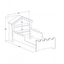 Ver imagem 5 de Cama de Criança Magia Juvenil Branco/rosa