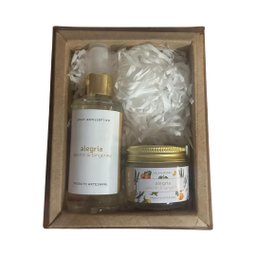 Kit Vela Aromática &amp; Spray Alegria - 6