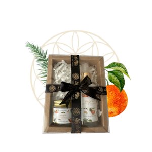 Kit Vela Aromática &amp; Spray Alegria