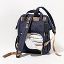 Ver imagem 3 de Bolsa Mochila Maternidade 2.0 | Premium | Azul