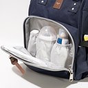 Ver imagem 2 de Bolsa Mochila Maternidade 2.0 | Premium | Azul