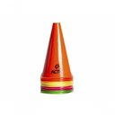 Ver imagem 2 de Kit de Cones para Treinamento de Agilidade com 10 Pecas Laranja Verde Rosa Amarelo