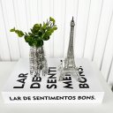 Ver imagem 3 de Decoração Sala Livro Fake + Vaso Folha + Enfeite Torre