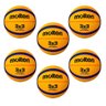 Kit com 6 Bola(s) Molten Basketball 3x3 Rubber Cover Tamanho Único - 1