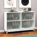 Ver imagem 1 de Cristaleira - Horizontal 4 Pt 1200X800X350 Mm Legno Movel Bento M. BENTO Branco
