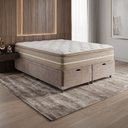 Ver imagem 2 de Cama Box Baú Queen Espuma Pillow Top Lord 158x198x71cm Herval - Suporta até 150 kg por Pessoa