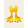 Kit Três Quadros Safari Leão, Girafa e Zebra - 4