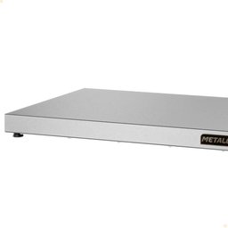 Mesa Quente Pista Aquecida Aço Inox Metalcubas Temperatura Regulável 120x45cm Pam 1300 220v - 3