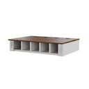 Ver imagem 1 de Armário de Cozinha Garrafeiro M550620 sem Porta sem Gavetas 76cm Branca Linz Móveis