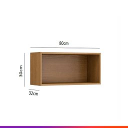 Cozinha Completa Modulada Grande Itália 440 Cm Com Balcão 11 Portas Branco Avelã MDP - PRIME - 5