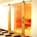 Ver imagem 2 de Kit Aparente para Porta de Correr 2 m Inox Polido 01 Porta (50 kg) Geris