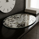 Ver imagem 5 de Centro de Mesa Prato de Vidro Espelhado Oval 29CMX18CM Vênus Victrix