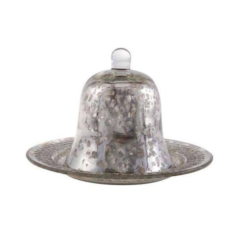 Prato de Vidro com Tampa 13CMX19CM Vênus Victrix