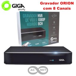 Gravador Digital de Vídeo Giga ORION 08 Canais - 2