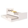 Cama Bibox Solteiro Protetor Lateral 100% MDF Elza Cimol Branco - CIMOL MOVEIS - 3