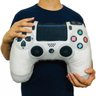 Presente para Gamer: Kit 2 Almofadas Geek Controle Video Game Playpillow Station Branca & Vermelha - 2