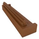 Ver mais imagens de Sofá Retrátil 6 Lugares 364cm Nero Couro Caramelo Manchado G52 - Gran Belo