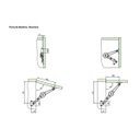 Ver imagem 2 de Articulador de Abertura Variável para Portas Até 6kg Bvo Fgvtn