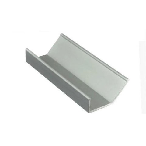 Perfil Puxador de Alumínio SP-035 Jateado Fosco para 18 mm SP Alumínio
