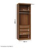 Guarda-Roupa Modulado 2 Portas e Gaveteiro Arani CabeCasa MadeiraOriginals - 4