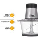 Ver imagem 6 de Processador de Alimentos Philco PMN03A 2L 2 Velocidades 350W 220V