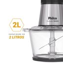 Ver mais imagens de Processador de Alimentos Philco PMN03A 2L 2 Velocidades 350W 220V
