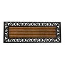 Ver imagem 2 de Capacho Antiderrapante Fibra de Coco Horizontal 45x120cm - Kacyumara Horizontal 45x120