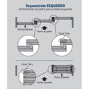 Ver imagem 2 de Sistema Sequenziato para 02 Portas Abertura Esquerda Rometal