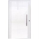Ver imagem 1 de Porta Pivotante com Puxador Alumínio Branco Linha 25:Esquerda/ 210 x 120