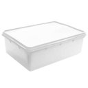 Ver imagem 2 de Caixa Organizadora de Freezer e Geladeira Retangular de Plástico 11l