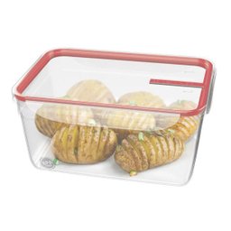 POTE COM TRAVAS SANREMO 3,5L CORAL - 1