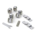 Ver imagem 1 de Sistema Deslizante RO 80V 8002 (100kg) para 01 Porta de Alumínio Rometal