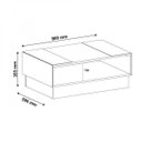 Ver imagem 4 de Mesa de Centro com Espelhos Detroit Marrom