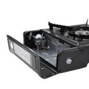 Ver imagem 3 de Fogareiro Nautika Frontier Preto em Aço Esmaltado com Ignição Automática - 280450-PR