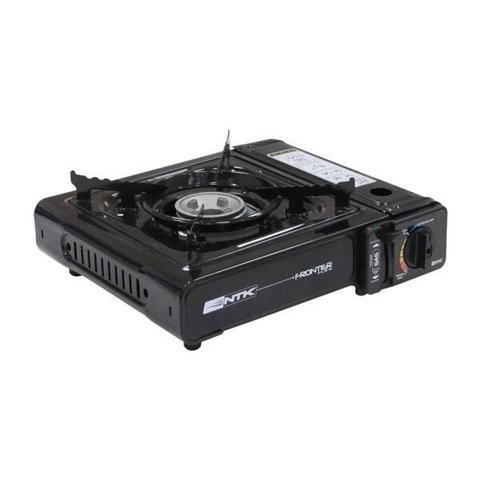Fogareiro Nautika Frontier Preto em Aço Esmaltado com Ignição Automática - 280450-PR