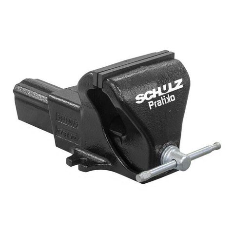 Torno de Bancada / Morsa Pratico Schulz n° 6 Mordentes Metálicos 152,4mm - 10010093
