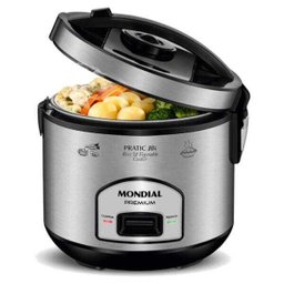 Panela Elétrica Mondial Pratic 10l Pe-42-10x Inox - 127v - 8