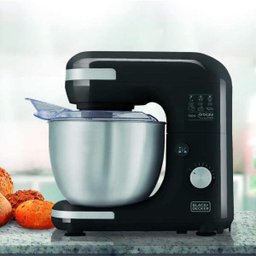 Batedeira Planetária Black+decker 5 Litros 750w Tigela em Inox Plan2000p-br Preta - 127v - 13