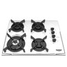 Cooktop Dako 4 Bocas Branco com Acendimento Superautomático - Bivolt - 1