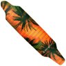 Shape Longboard Assimetrico Wood Light Palm Trees Orange Sky - 1