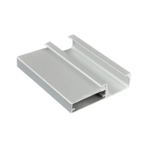 Perfil de Alumínio SP-076L com Puxador Acabamento Acetinado Fosco SP Alumínio