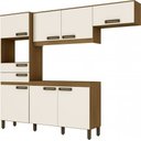 Ver imagem 1 de Cozinha Compacta Briz 7 Portas 2 Gavetas B107:Nature Off White