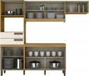 Ver imagem 3 de Cozinha Compacta Briz 7 Portas 2 Gavetas B107:Nature Off White